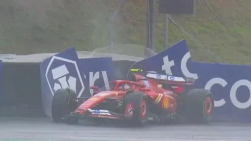 Caos a Sãu Paulo: Sainz sfortunato e vince Verstappen