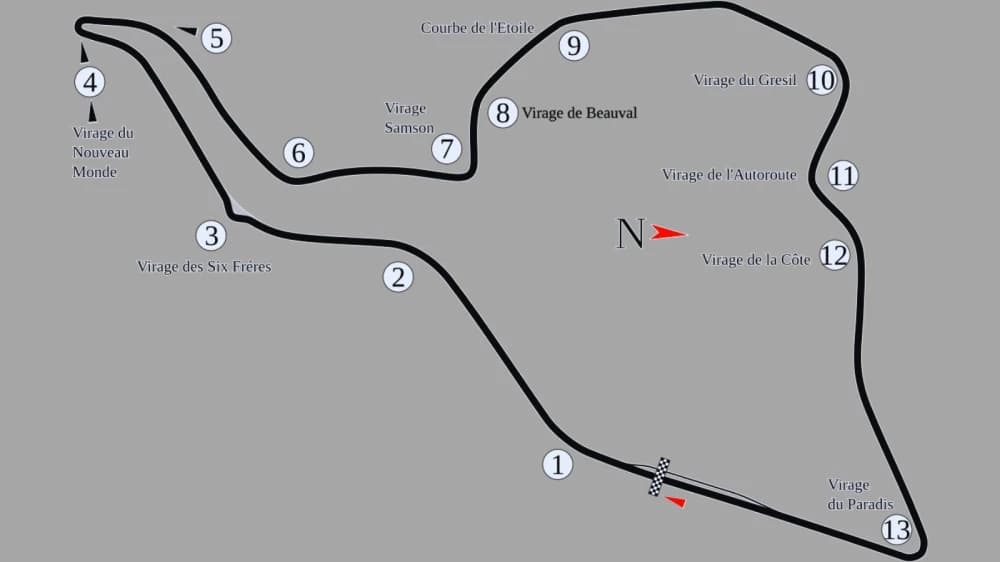 La Storia del Circuito Rouen-les-Essarts
