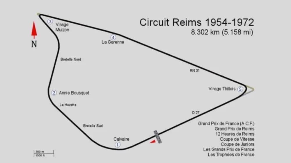 Circuit Reims-Gueux - Reims, France: La Cattedrale della Velocità
