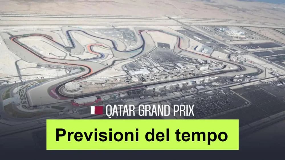Meteo GP Qatar 2025: caldo, zero pioggia e una sfida fisica per Ferrari a Lusail