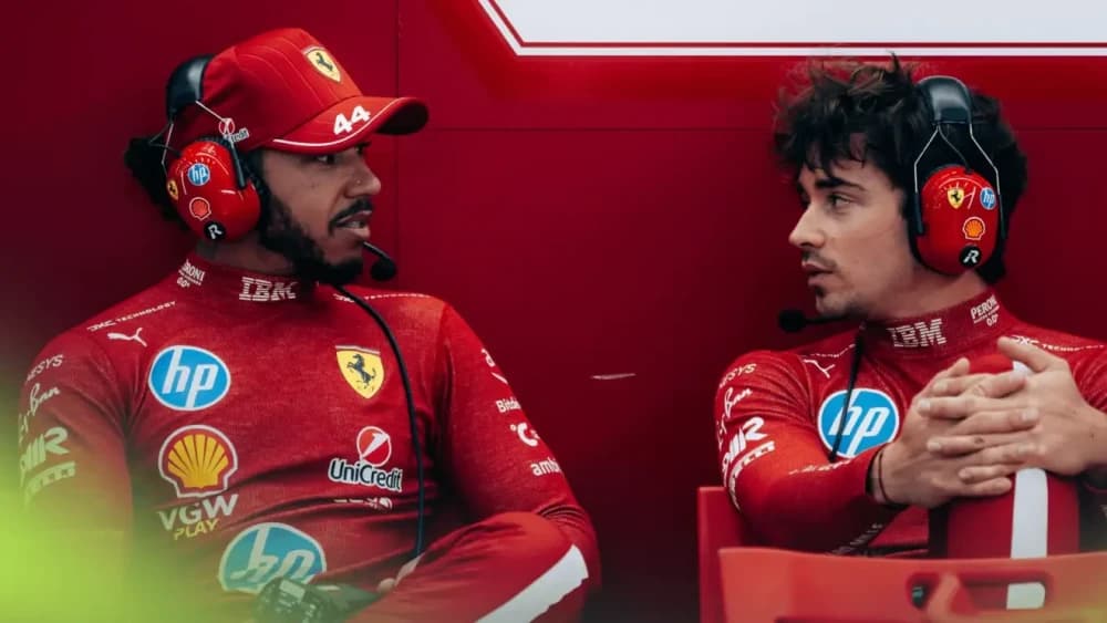 Hamilton e Leclerc – uniti dai loro cani