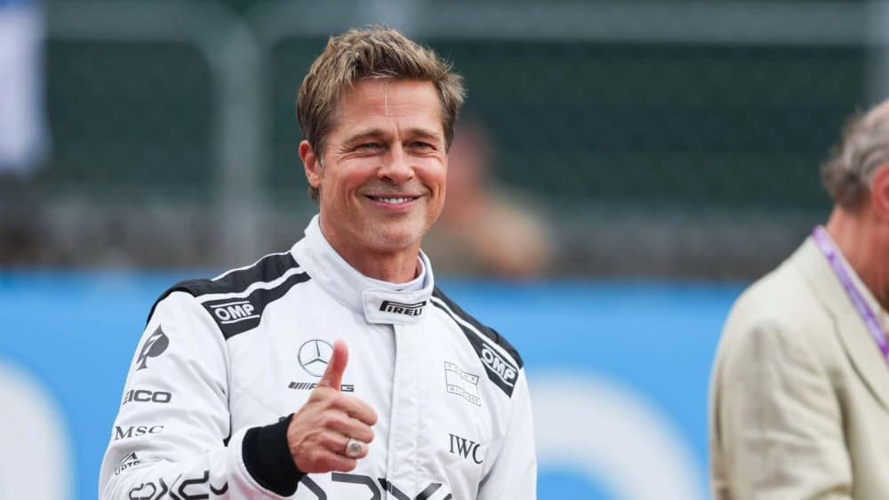 Brad Pitt vola a 197 mph sulla F1 di Norris