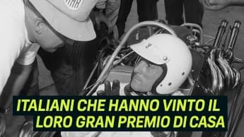 Gli Italiani che hanno scritto la storia vincendo il GP di casa Gli Italiani che hanno scritto la storia vincendo il GP di casa